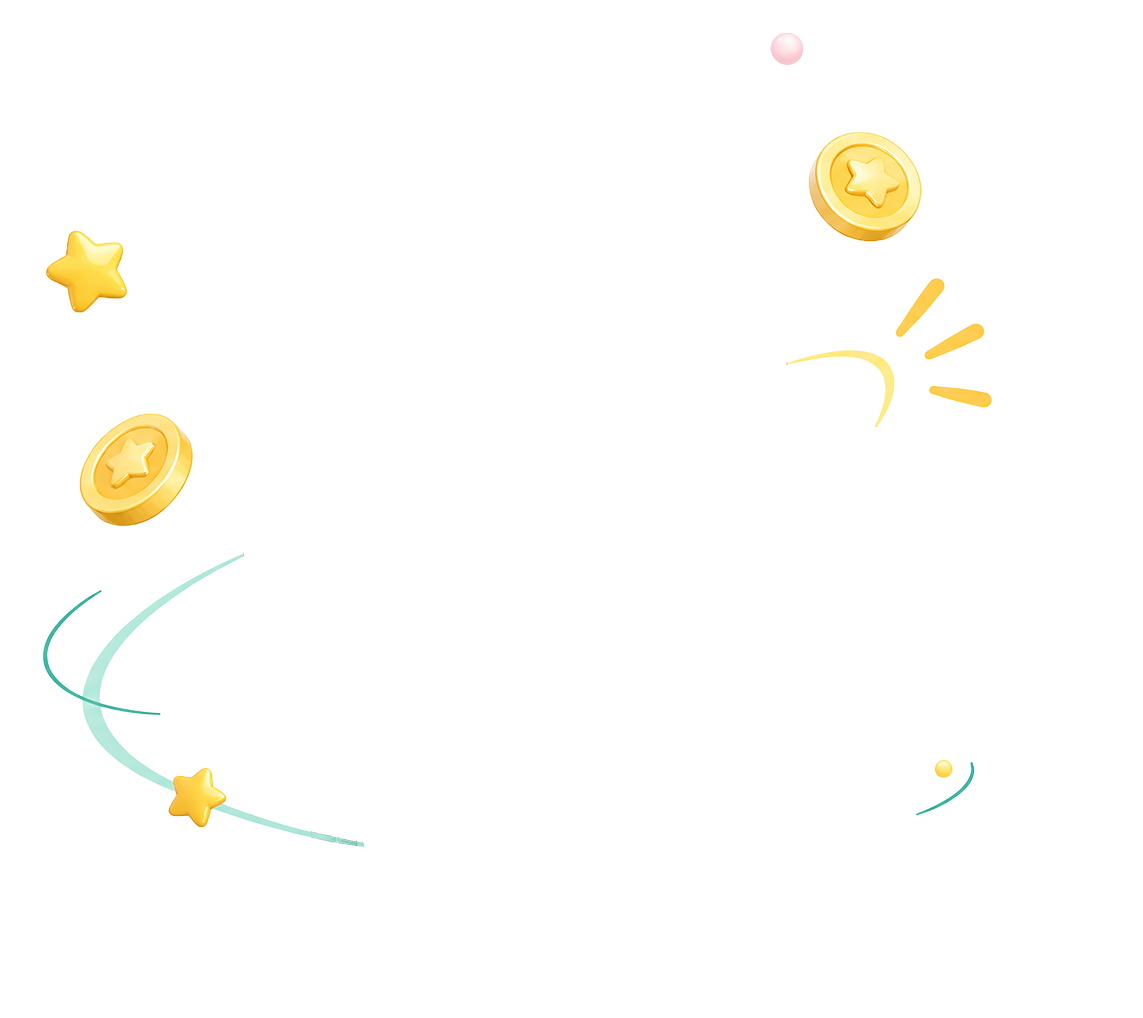 积分抽奖氛围装饰图